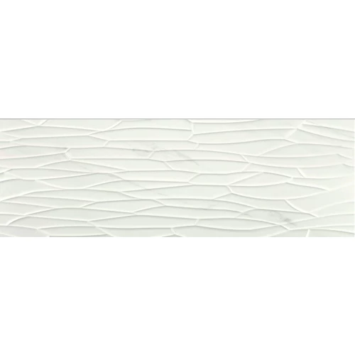 Плитка настенная Baldocer Tasos View полуматовая белая 120х40 см