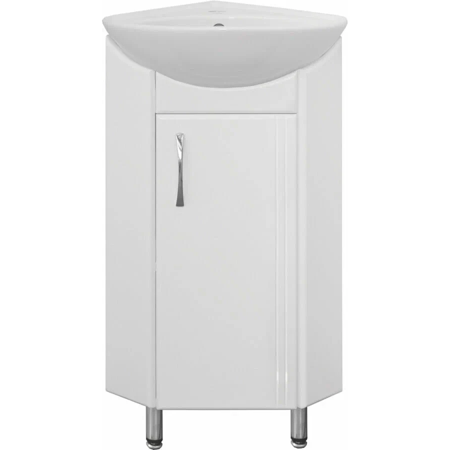 Мини-умывальник Sanita Веер угловой VERSAWB01 44x40.5 см