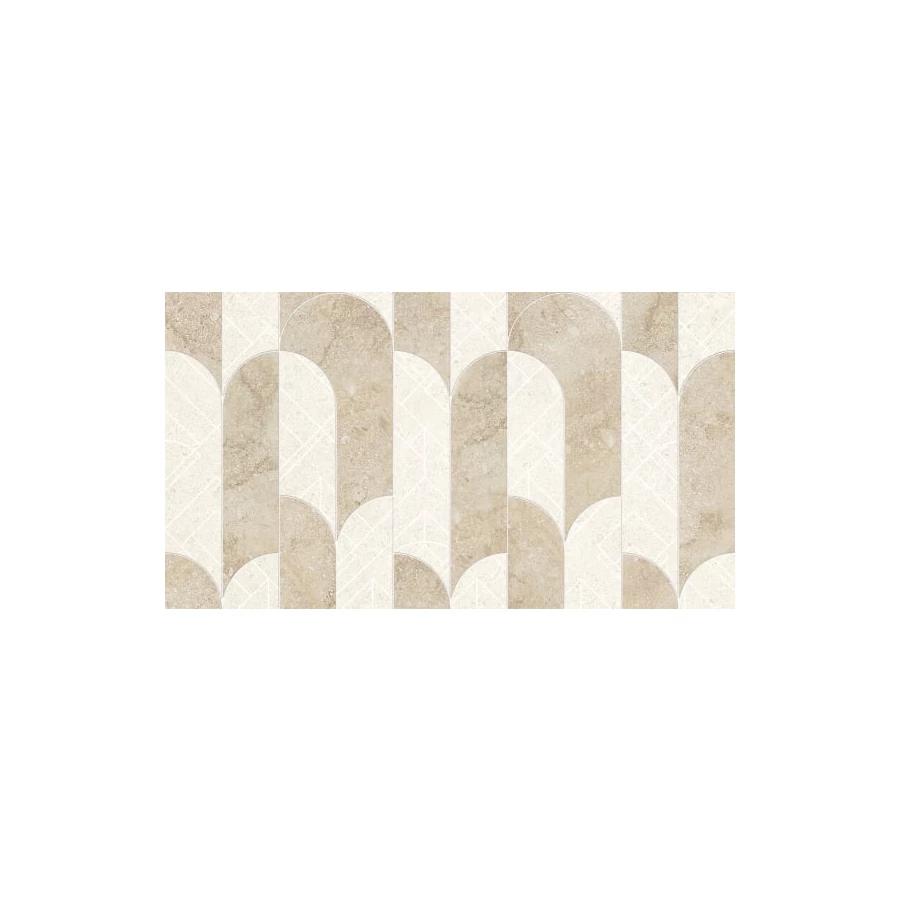 Декор 1 Lasselsberger Ceramics Лиссабон бежевый 25х45 см