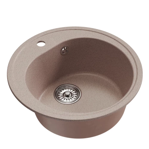 Мойкa MixLine ML-GM11 New круглая песочная 302 551819 50x50 мм