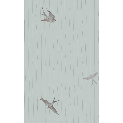 Обои флизелиновые Marburg Essentiell зеленые 63387 0,7х10,05 м