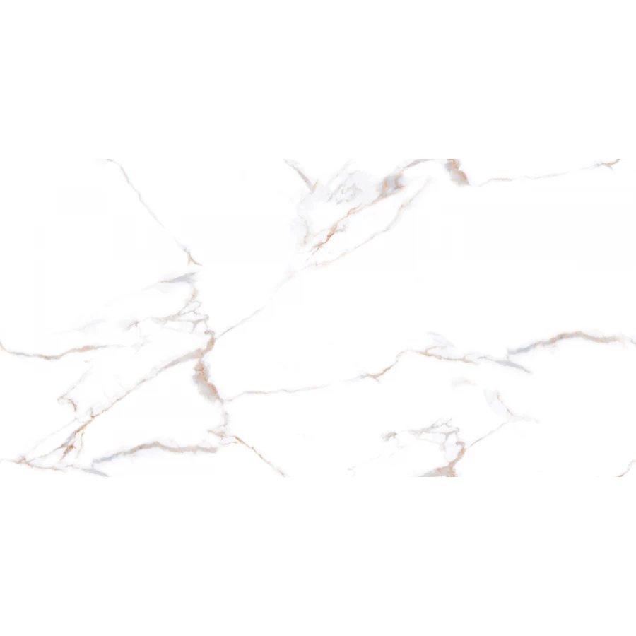 Керамогранит Infinity Ceramic Christy White Glossy Silver Line 120х60 см