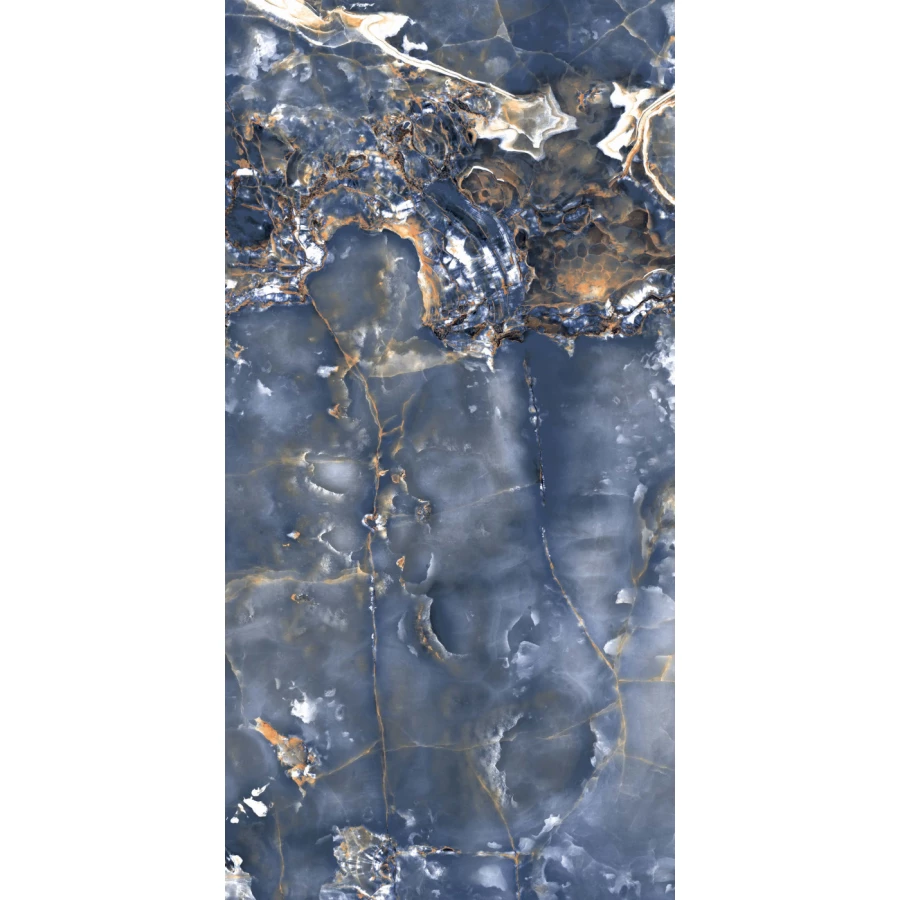 Керамогранит Primavera Speranza gold light blue High glossy 1,44 м2 GR206 120х60 см