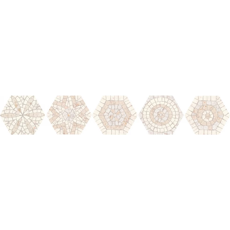 Декор Kerama Marazzi Карму матовый бежевый 6х5,2 см