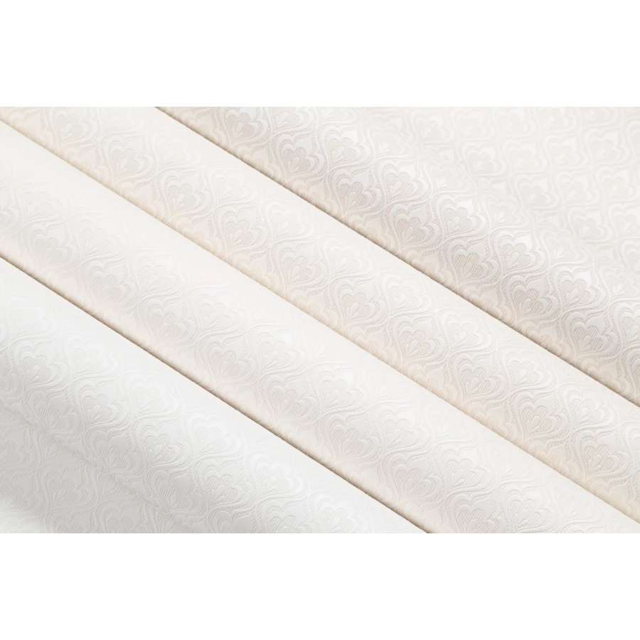 Обои бумажные Palitra Home HomeColor Adore белые HC11040-21 0.53х10.05 м