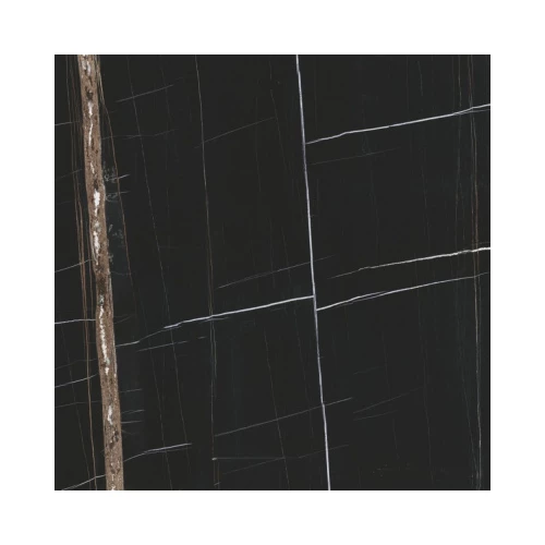 Керамогранит Baldocer Titanium Black Pulido Rect глянцевый черный 80х80 см