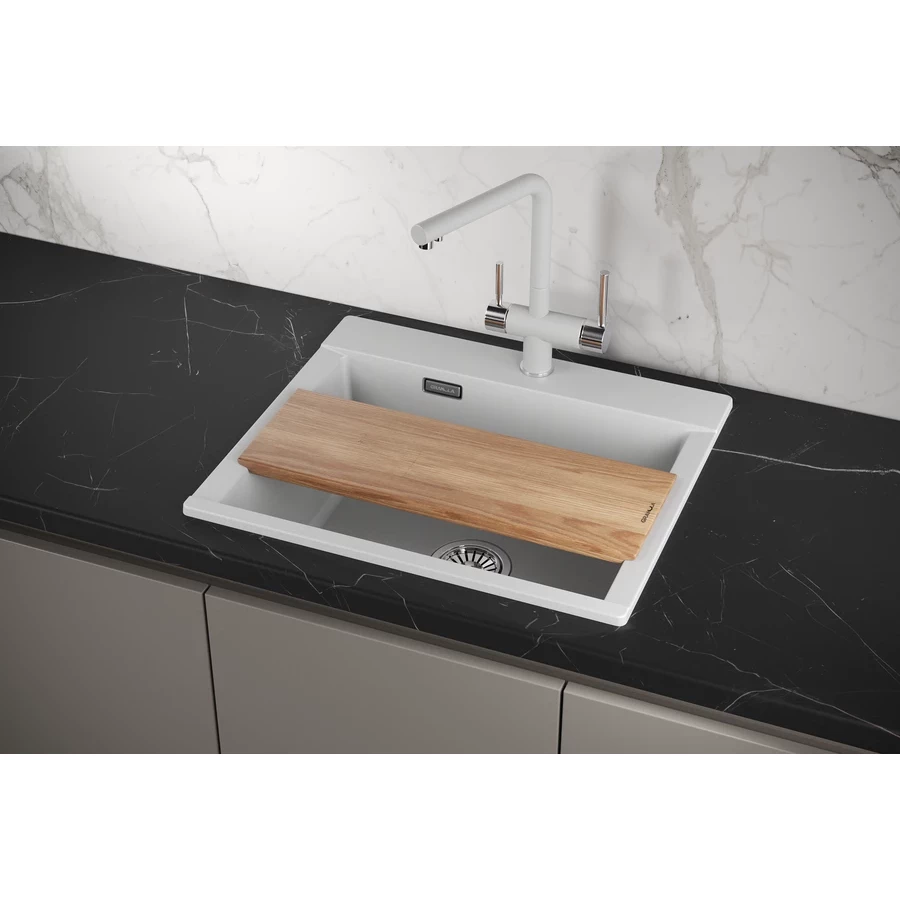 Кухонная мойка Granula Estetica 5804, АРКТИК 58x50x20 см