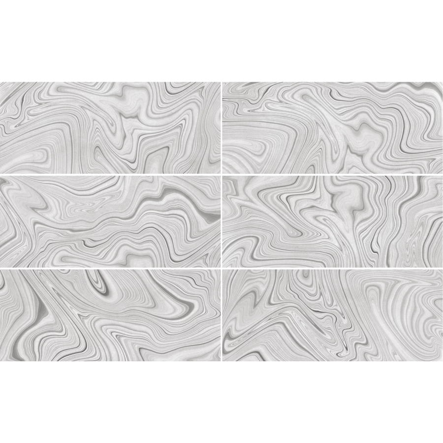 Плитка облицовочная Global Tile Nuar серый 60*25 см