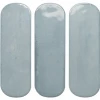 Плитка настенная DNA Calema Oval Sky Gloss глянцевая голубая 16х5,2 см