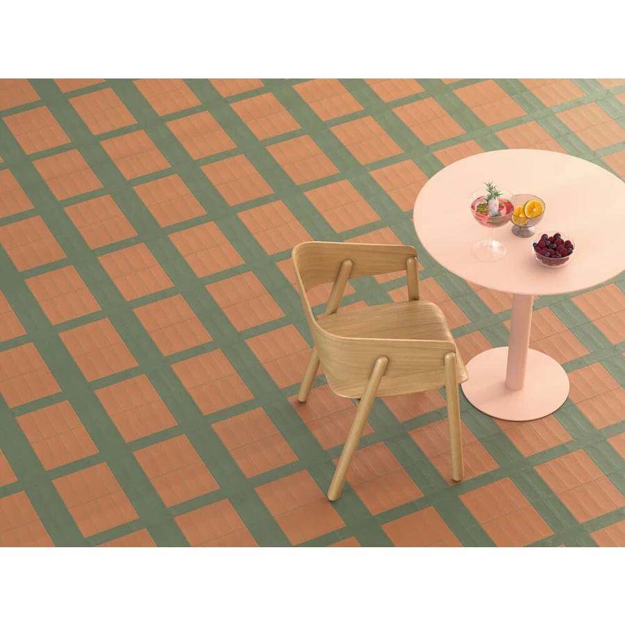 Керамогранит Harmony Peronda Glint Clay Matt матовый коричневый 3300037827 14,6х4,8 см