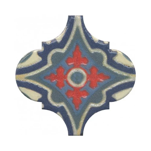 Декор Kerama Marazzi Арабески Майолика орнамент OS\A29\65000 6,5*6,5 см