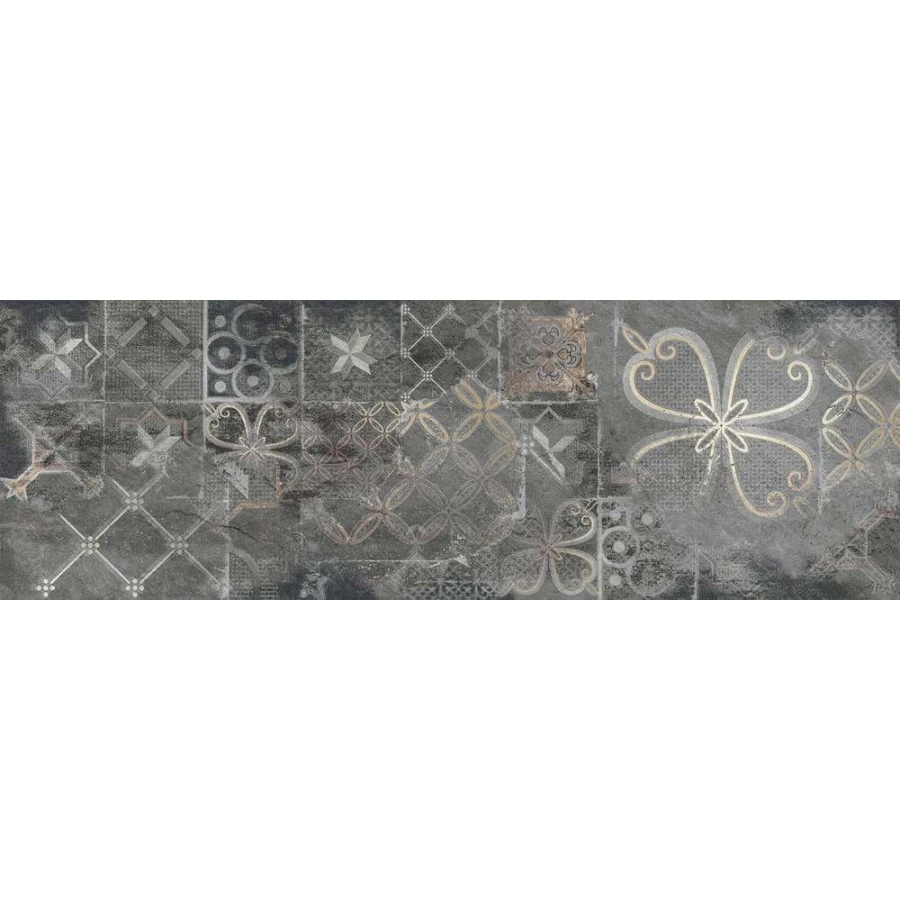 Плитка настенная Delacora Kreo Dark 7 шт в уп 53,508 м в пал WT15KRE07R 74х24,6 см