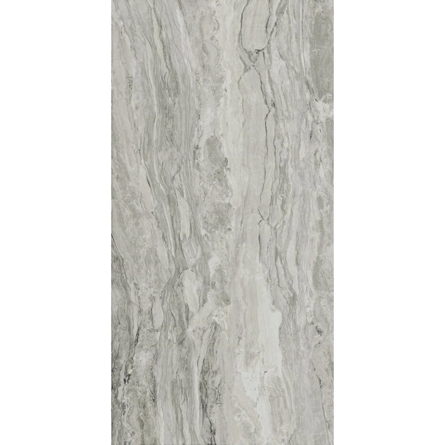 Керамогранит Ascot Gemstone Silver Lux глянцевый серый 120х60 см
