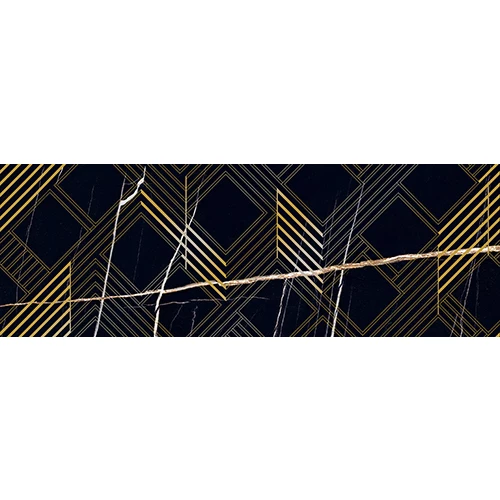 Декор Kerlife Royal Nero Oro черный 24,2*70 см