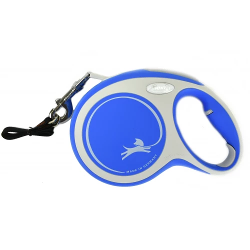 Рулетка Flexi comfort L синяя ремень 8 м до 50 кг