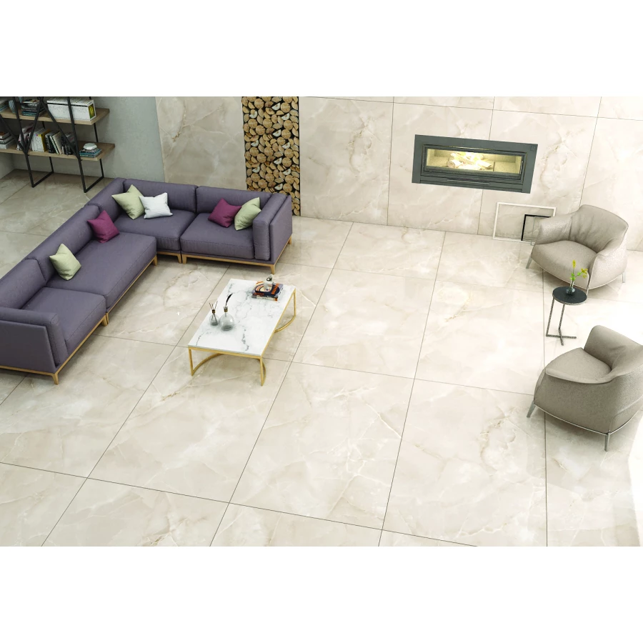 Керамогранит Maimoon Ceramica Slabs Passion Onyx Crema 180х120 см
