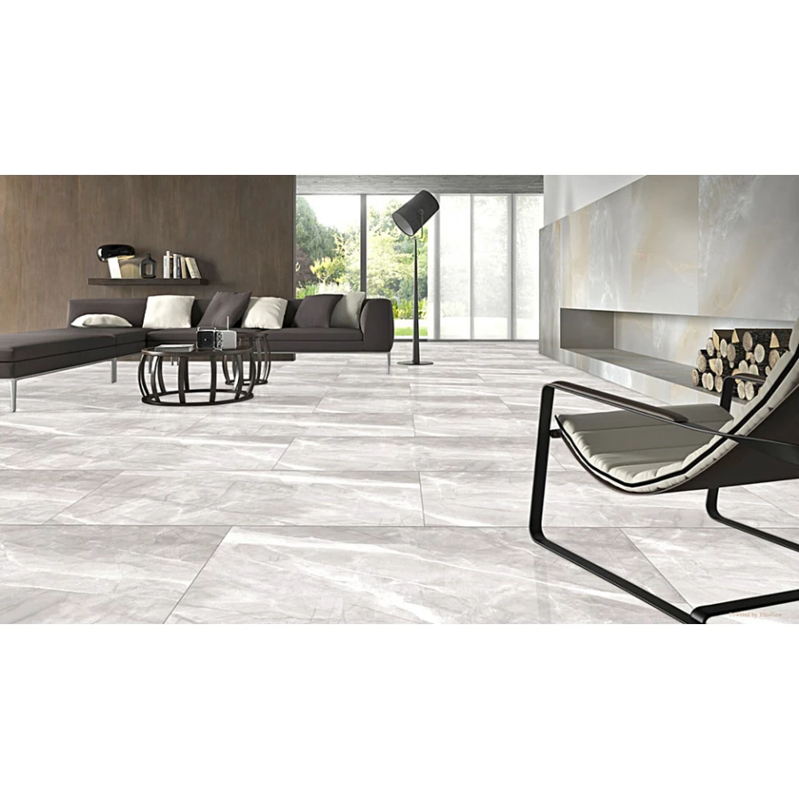 Керамогранит Bluezone Oskar Grey Glossy 120x60 см