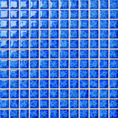 Мозаика Tonomosaic PY2303 из керамики, синяя 30*30 см