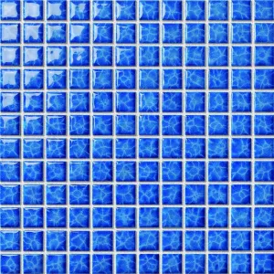 Мозаика Tonomosaic PY2303 из керамики, синяя 30*30 см