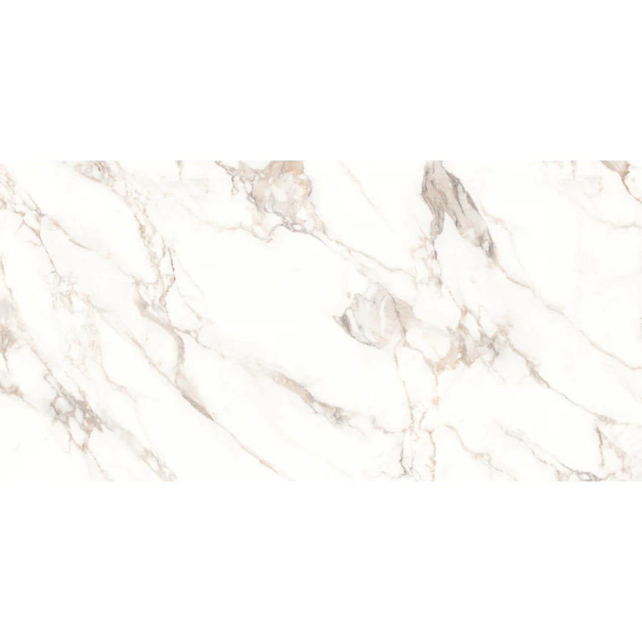 Керамогранит Laparet Statuario Ice лаппатированный шайн белый 60х120