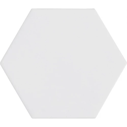 Керамогранит Equipe Кроматика Вхите / Kromatika White матовый белый 26462 11,6х10,1 см