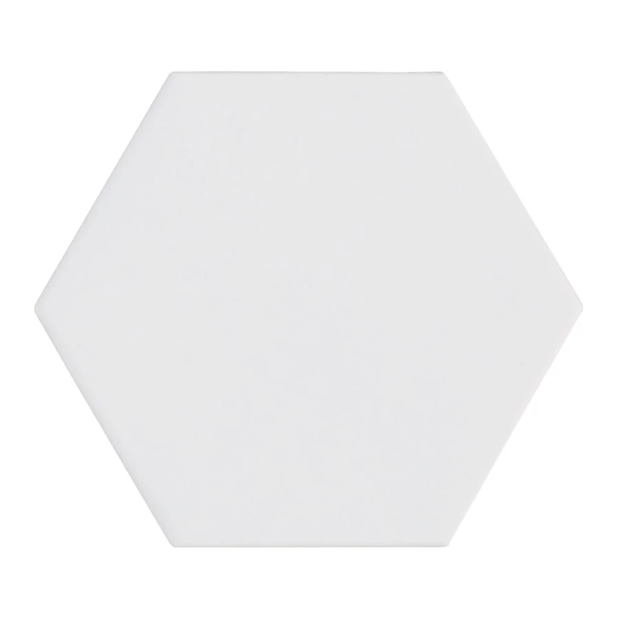 Керамогранит Equipe Кроматика Whите / Kromatika White матовый белый 26462 11,6х10,1 см