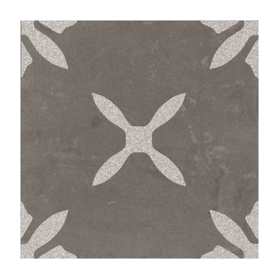 Керамогранит Harmony Peronda Pangea Chocolate Flower LT матовый кофейный 3386040457 22,3х22,3 см