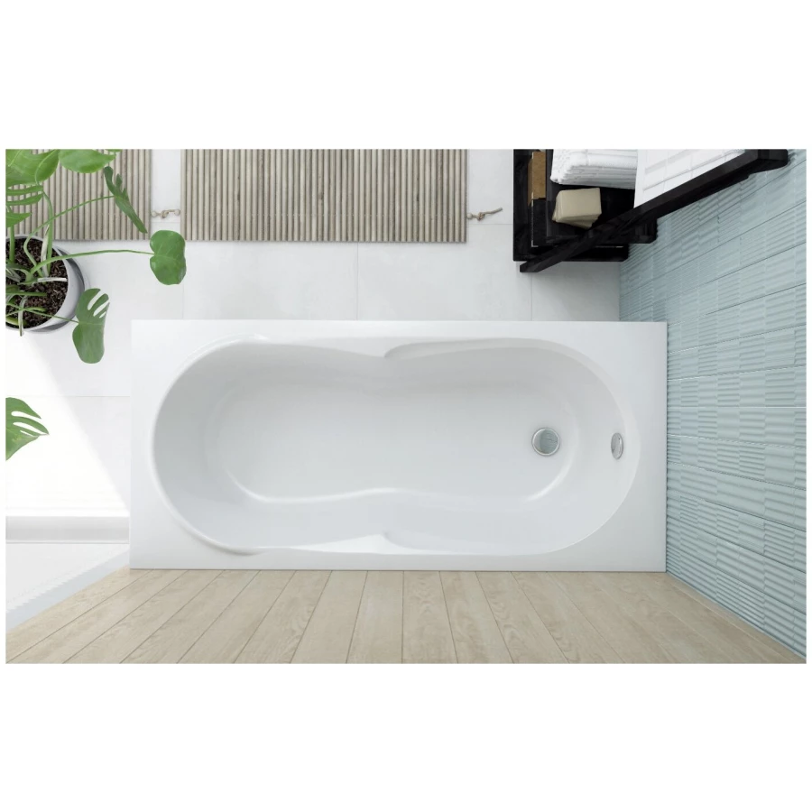 Акриловая ванна Lavinia Boho Easter Pro S1-37060075 универсальная (комплект 2 в 1) 170x75 см