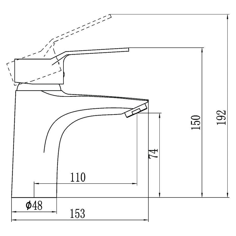 Смеситель Fmark для раковины FM1063