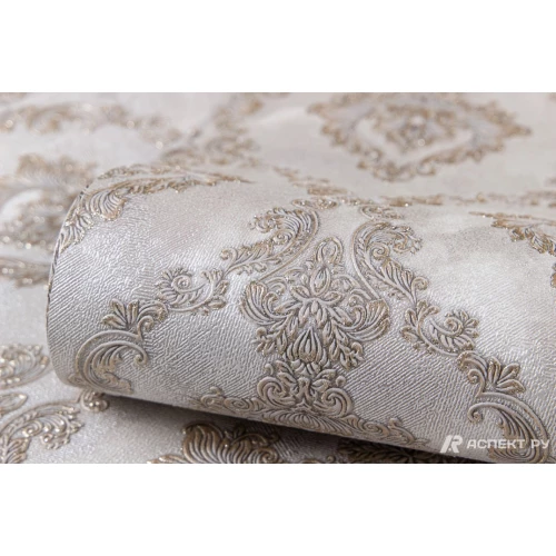 Обои виниловые Аспект Лацио Бежевый 10136-22 0,53х10,05 м