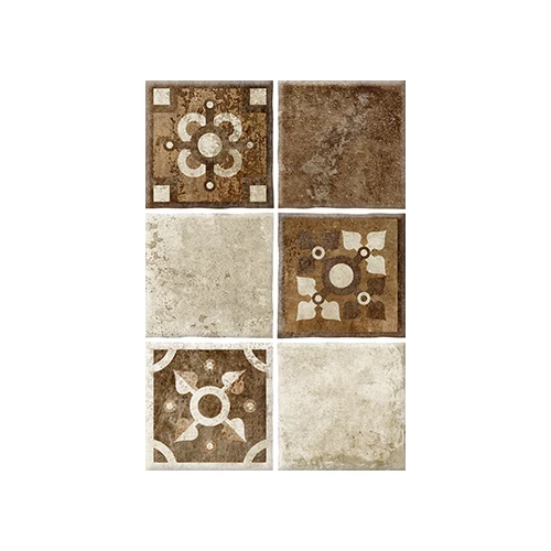 Плитка настенная Керамин Прага 3Д микс орнамент 30х20 см