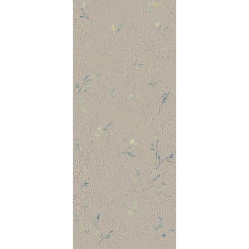 Плитка настенная Fap Ceramiche True Color Wind Flower RT матовая серая fTFD 120x50 см