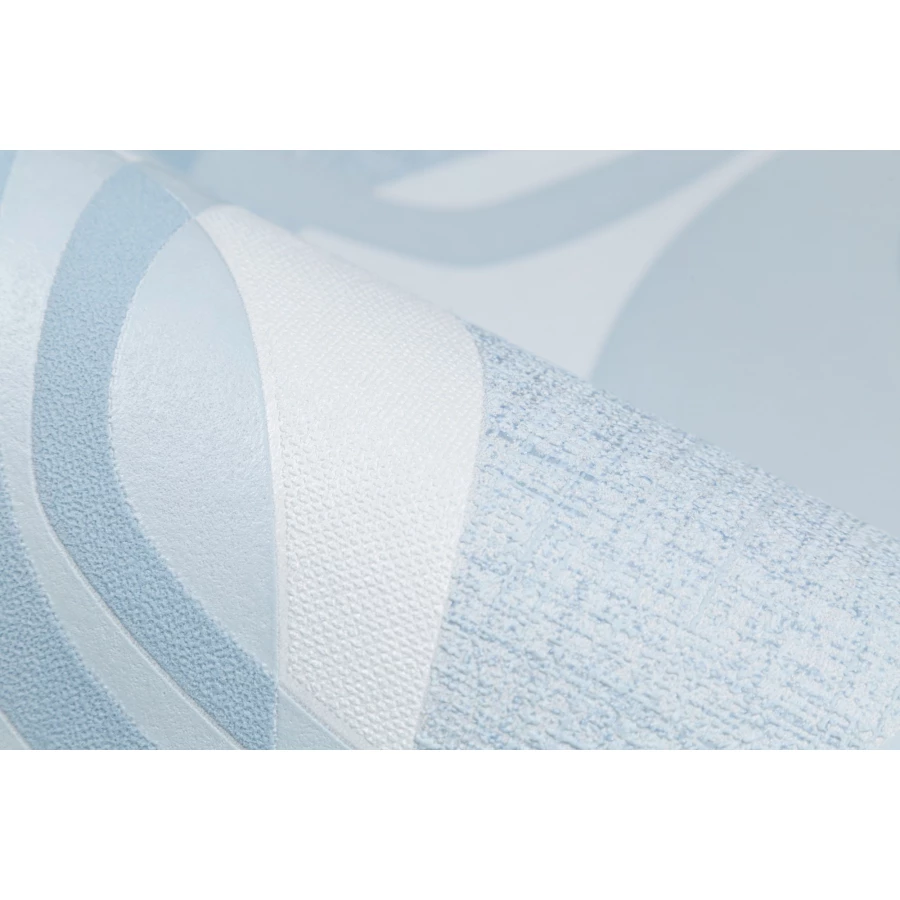 Обои флизелиновые Palitra Home Gemma HomeColor голубые HC31206-16 1,06х10,05 м