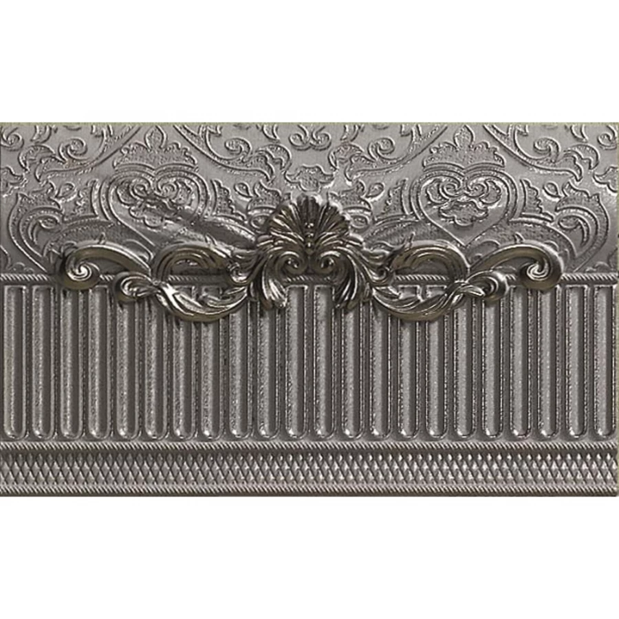 Цоколь El Molino Zocalo Leonora Plata-Perla 15x25 см
