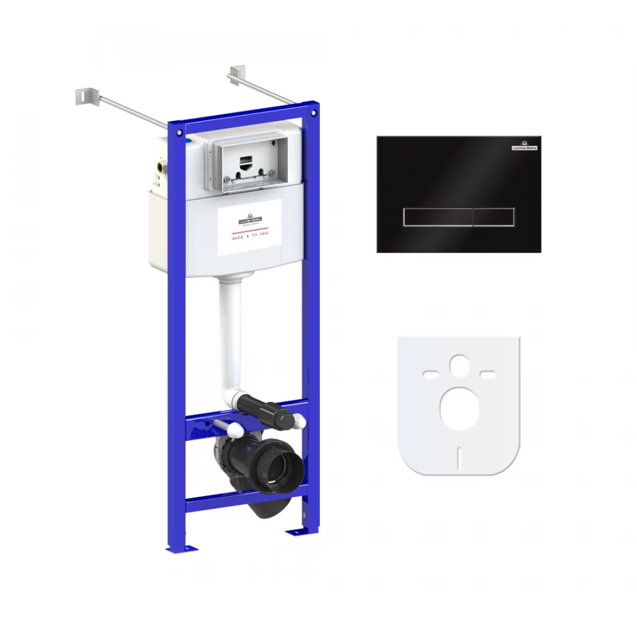 Комплект инсталляции для подвесного унитаза Lavinia Boho Relfix 77020022 (комплект 4 в 1)