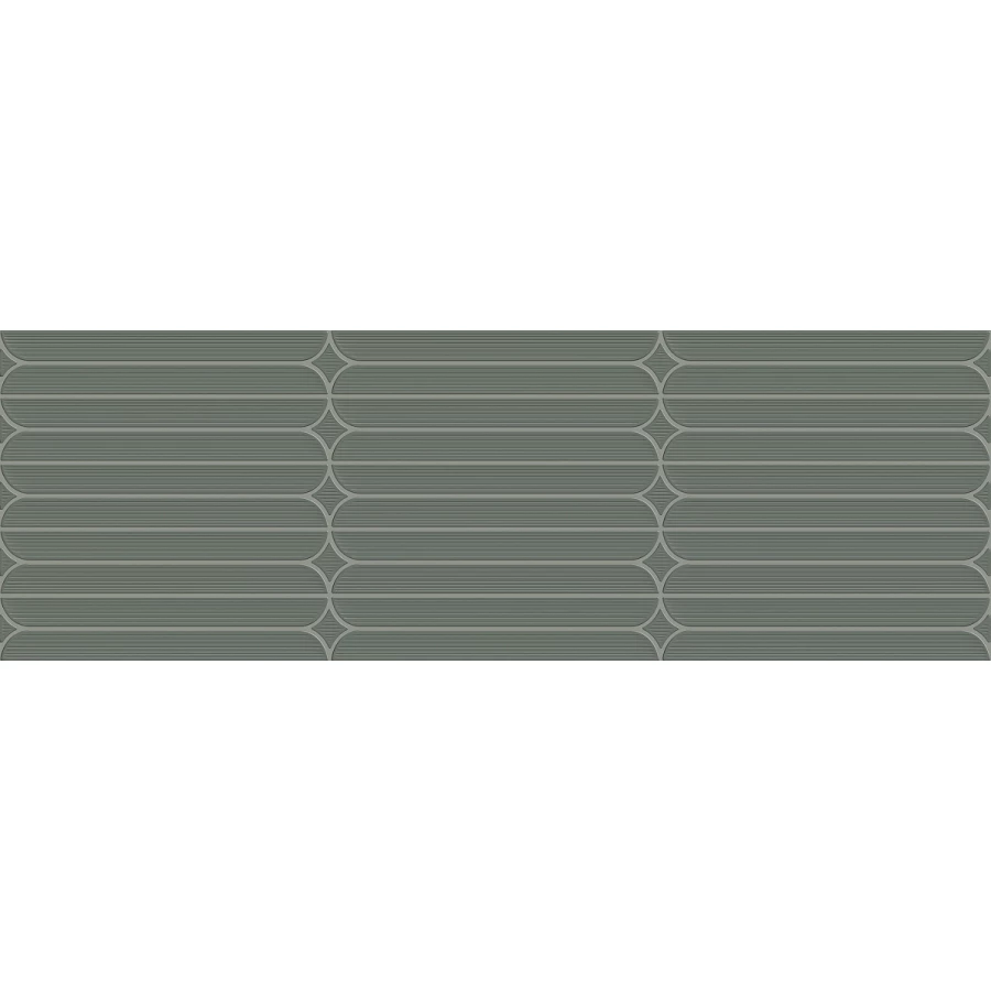 Плитка настенная Emigres Belle Verde серая 74х24 см