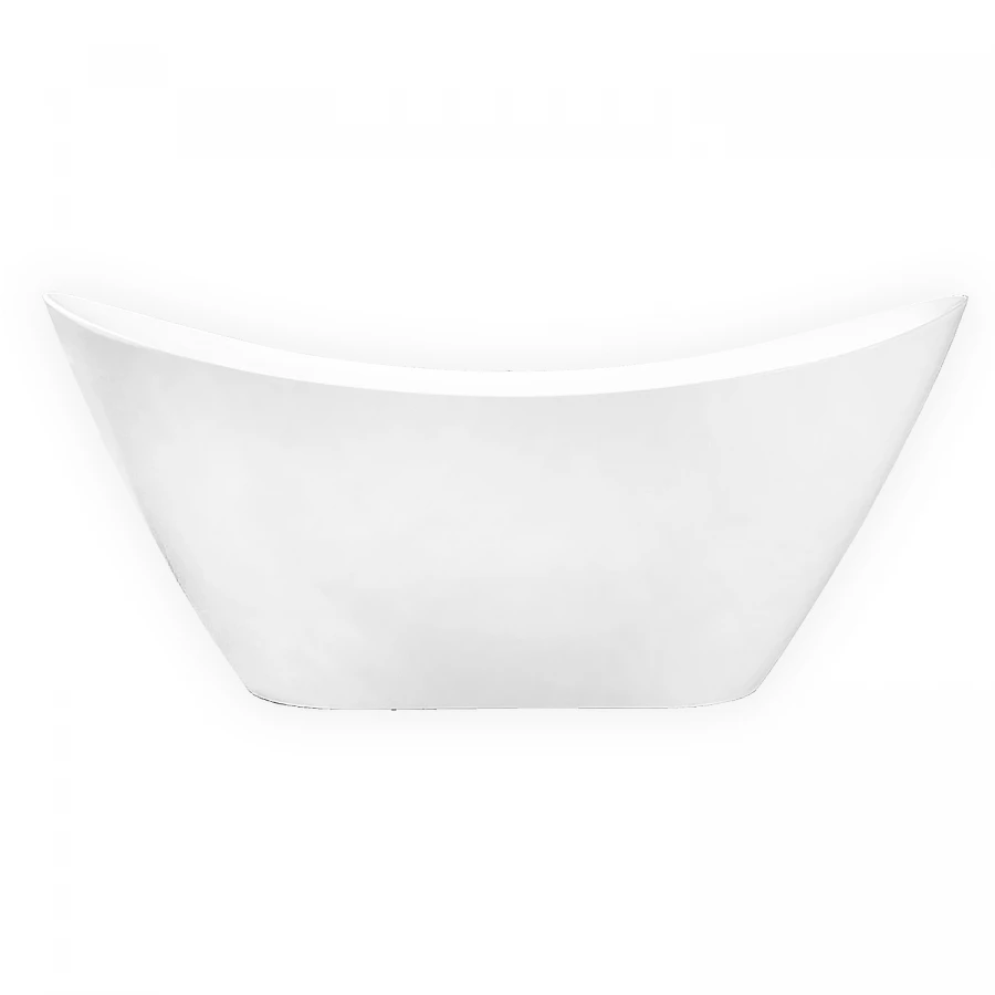 Ванна акриловая Azario Melado белая свободностоящая в комплекте с сифоном и металлическими ножками AZ-6107-18W 180x77х76 см