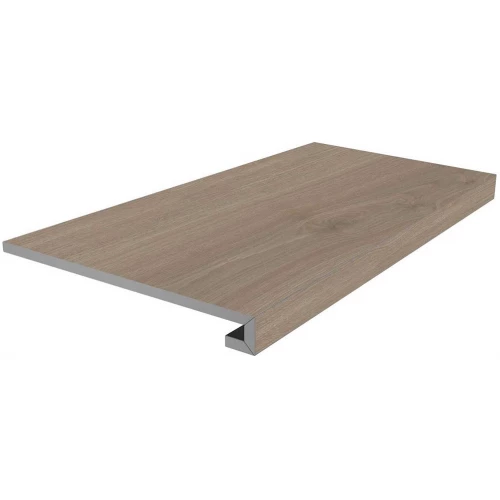 Ступень клееная из керамогранита Kerama Marazzi Альберони матовая светло-коричневая SG643820R/GCF 60х33 см