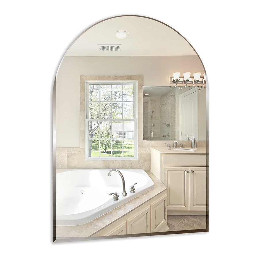 Зеркало Silver Mirrors без полки с фацетом Аркада 00000007 49x68 см