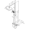 Душевая система с термостатом Am Pm Func F078F400