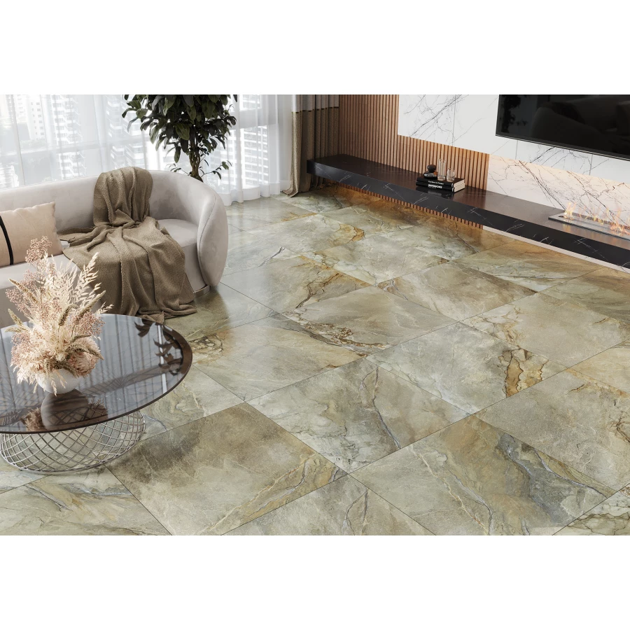 Плитка напольная керамогранитная ALMA Ceramica Vulcano GFA57VLC78L 57х57 см