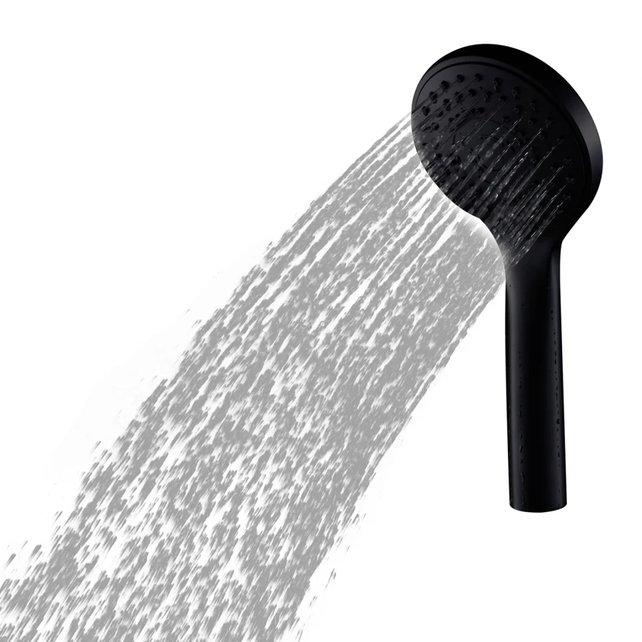 Лейка для душа Fashun 5 режимов черный A023-7