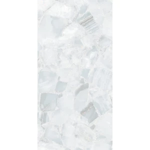 Керамогранит Seratonia Glossy Aqua Stone Light светло-голубой 120х60 см