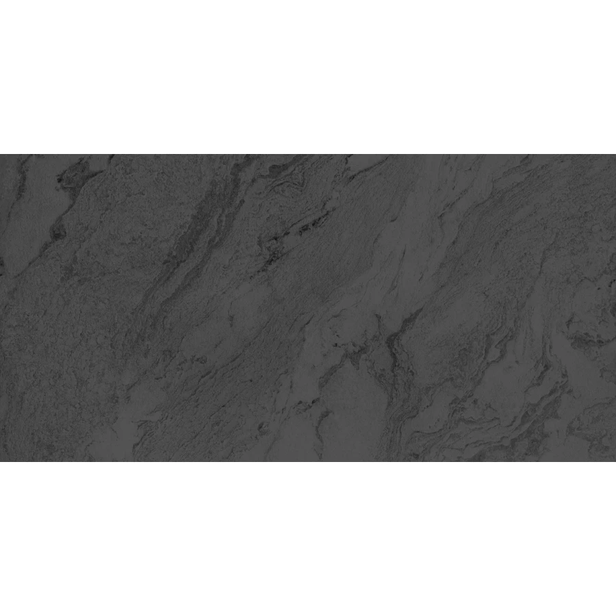 Керамогранит Laparet Fog Night лаппатированный шайн чёрный 120х60 см