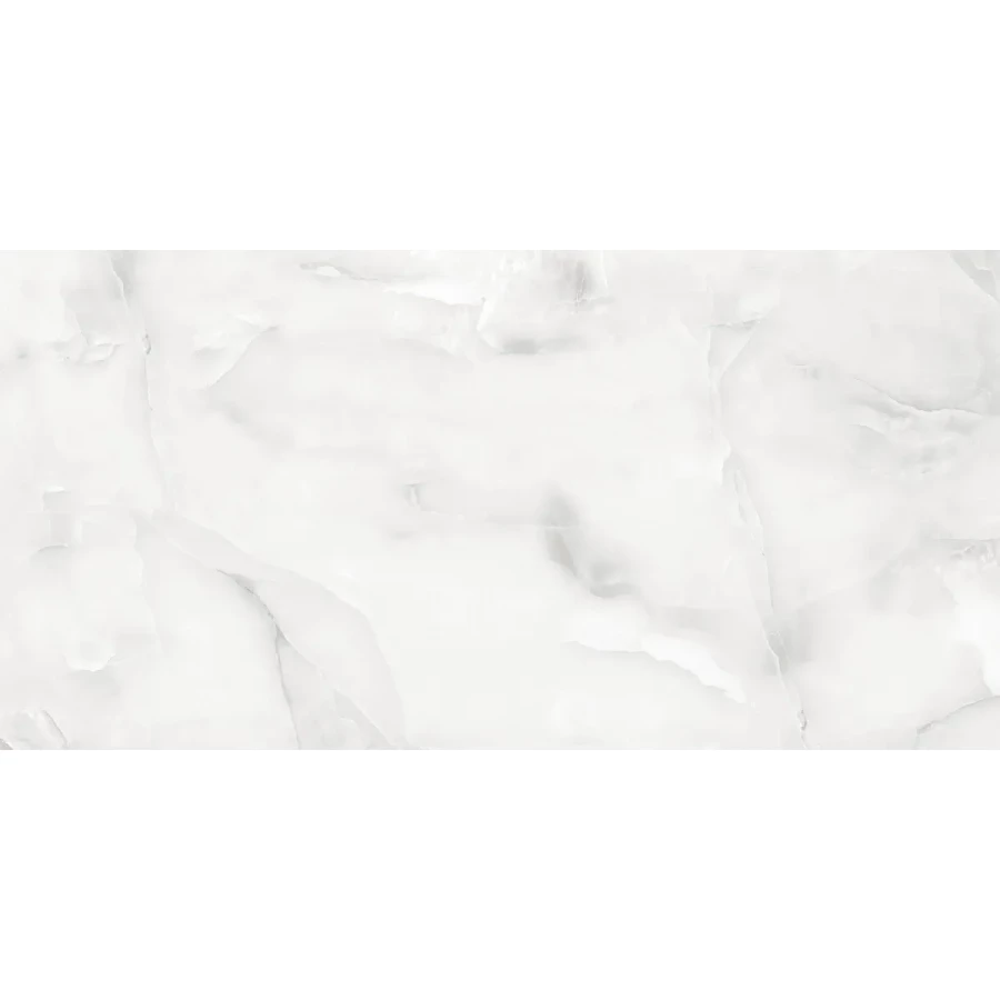 Керамогранит Duna Snow Onyx Ice Satin полуматовый белый RP-238588 120х60 см
