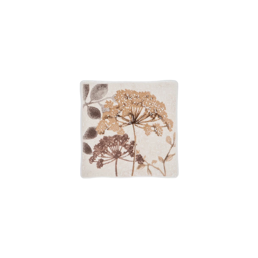 Декор Атем RUTH FLOWER 2 бежевый 10х10 см