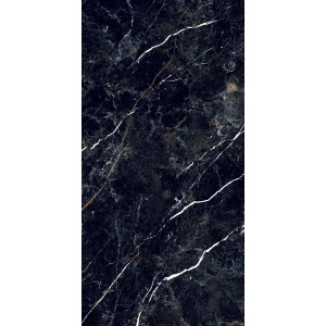 Керамогранит Realistik Obsidian Black High Glossy черный 120х60 см