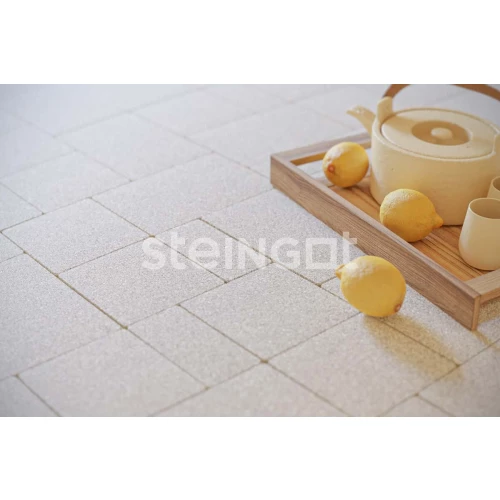 Тротуарная плитка Steingot Бавария 4184 белая 60 мм