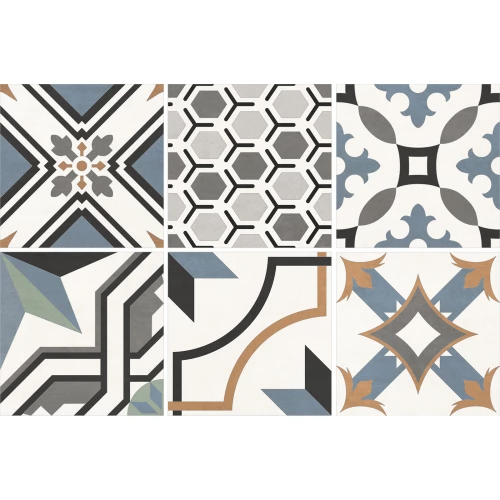 Керамогранит New Trend Design Art Mix 2 матовый многоцветный GP2020DMX23 20х20 см