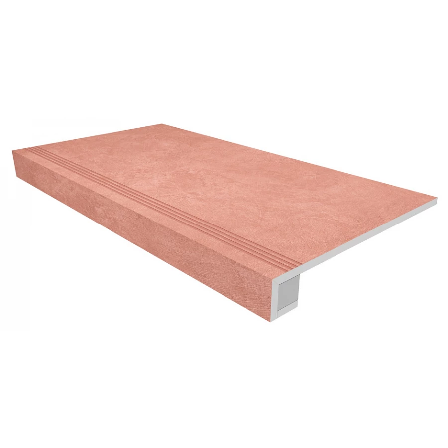 Комплект Estima Spectrum Ступень SR05 33x120 неполированная прямоугольный бортик с насечками Подступенок 14,5x120 39141